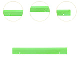 Maxbell Braille School Braille Ruler Sturdy Learning Supplies for Office School Home Green