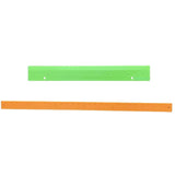 Maxbell Braille School Braille Ruler Sturdy Learning Supplies for Office School Home Green