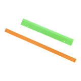 Maxbell Braille School Braille Ruler Sturdy Learning Supplies for Office School Home Green