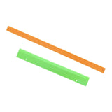 Maxbell Braille School Braille Ruler Sturdy Learning Supplies for Office School Home Green