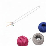 Maxbell Mini Crochet Hook with Cover Lightweight Portable for Thread Sewing Trimming