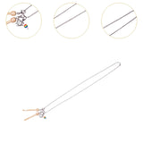 Maxbell Mini Crochet Hook with Cover Lightweight Portable for Thread Sewing Trimming