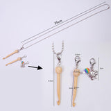 Maxbell Mini Crochet Hook with Cover Lightweight Portable for Thread Sewing Trimming