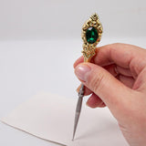 Maxbell Vintage Sewing Awl Metal Embroidery Awl for Stitching Cross Stitch DIY Craft