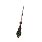 Maxbell Vintage Sewing Awl Metal Embroidery Awl for Stitching Cross Stitch DIY Craft