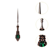 Maxbell Vintage Sewing Awl Metal Embroidery Awl for Stitching Cross Stitch DIY Craft