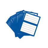Maxbell 200Pcs Handwriting Blank Address Shipping Labels for Office Package Birthday blue