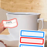 Maxbell 50 Sheets Blank Mail Address Label Stickers for Package Mailing Box Birthday