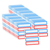 Maxbell 50 Sheets Blank Mail Address Label Stickers for Package Mailing Box Birthday