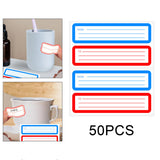 Maxbell 50 Sheets Blank Mail Address Label Stickers for Package Mailing Box Birthday