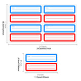 Maxbell 50 Sheets Blank Mail Address Label Stickers for Package Mailing Box Birthday