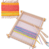 Maxbell Small Weaving Loom Weaving Frame Weave Board for Handcrafts DIY Wall Hanging