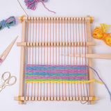 Maxbell Small Weaving Loom Weaving Frame Weave Board for Handcrafts DIY Wall Hanging