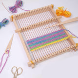 Maxbell Small Weaving Loom Weaving Frame Weave Board for Handcrafts DIY Wall Hanging