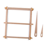 Maxbell Small Weaving Loom Weaving Frame Weave Board for Handcrafts DIY Wall Hanging