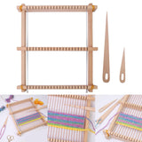 Maxbell Small Weaving Loom Weaving Frame Weave Board for Handcrafts DIY Wall Hanging