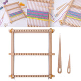 Maxbell Small Weaving Loom Weaving Frame Weave Board for Handcrafts DIY Wall Hanging