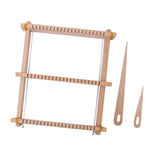 Maxbell Small Weaving Loom Weaving Frame Weave Board for Handcrafts DIY Wall Hanging