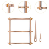 Maxbell Small Weaving Loom Weaving Frame Weave Board for Handcrafts DIY Wall Hanging