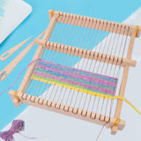 Maxbell Small Weaving Loom Weaving Frame Weave Board for Handcrafts DIY Wall Hanging
