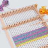 Maxbell Small Weaving Loom Weaving Frame Weave Board for Handcrafts DIY Wall Hanging