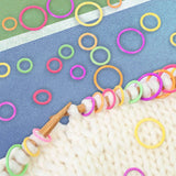 Maxbell Stitch Markers Lightweight Easy Carrying Sewing Tool for Weaving Sewing Knit