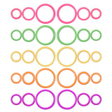 Maxbell Stitch Markers Lightweight Easy Carrying Sewing Tool for Weaving Sewing Knit