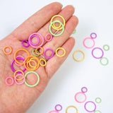 Maxbell Stitch Markers Lightweight Easy Carrying Sewing Tool for Weaving Sewing Knit