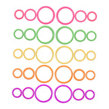 Maxbell Stitch Markers Lightweight Easy Carrying Sewing Tool for Weaving Sewing Knit