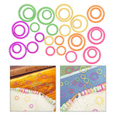 Maxbell Stitch Markers Lightweight Easy Carrying Sewing Tool for Weaving Sewing Knit