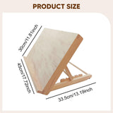 Maxbell Tabletop Easel Portable Wooden Drawing Easel for Beginners Cookbook Painting