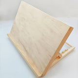 Maxbell Tabletop Easel Portable Wooden Drawing Easel for Beginners Cookbook Painting