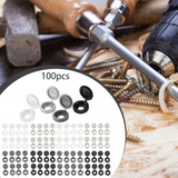 Maxbell 100x Washer Flip Tops Snap Washer Covers Furniture Multifunction Snap Covers