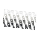 Maxbell 200Pcs Washer Flip Tops Wear Resistant Easy Installation Supplies Screw Caps