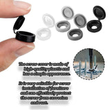 Maxbell 200Pcs Washer Flip Tops Wear Resistant Easy Installation Supplies Screw Caps