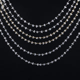 Maxbell Beads Chain Stylish Necklace Crafting Materials for Women Waist Chain Sewing
