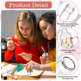 Maxbell Bottle Painting Material with 12 Color Markers for Girls Boys Kids Classroom