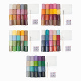 Maxbell 20 Pieces Latch Hook Kits Crocheting Rug Yarn Cushion Cover Needlecraft Yarn A