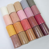 Maxbell 20 Pieces Latch Hook Kits Crocheting Rug Yarn Cushion Cover Needlecraft Yarn A