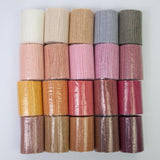 Maxbell 20 Pieces Latch Hook Kits Crocheting Rug Yarn Cushion Cover Needlecraft Yarn A