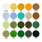 Maxbell 20 Pieces Latch Hook Kits Crocheting Rug Yarn Cushion Cover Needlecraft Yarn C