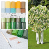 Maxbell 20 Pieces Latch Hook Kits Crocheting Rug Yarn Cushion Cover Needlecraft Yarn C