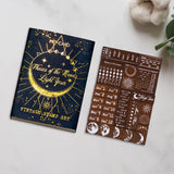 Maxbell 29 Pieces Wooden Rubber Stamps Multiple Size for Drawing Stationery Painting