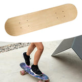 Maxbell DIY Blank Skateboard Deck Double Sided Home Decor Replacement for Boys Girls 43CM