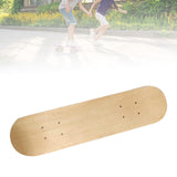 Maxbell DIY Blank Skateboard Deck Double Sided Home Decor Replacement for Boys Girls 60CM