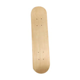 Maxbell DIY Blank Skateboard Deck Double Sided Home Decor Replacement for Boys Girls 60CM