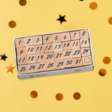 Maxbell 1 Box of Wooden Stamps Wood Rubber Stamps for Drawing Decoration Art Crafts Numbers