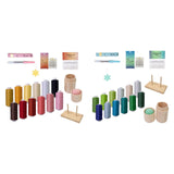 Maxbell Sewing Threads Kit Sewing Supplies for Hand Sewing Sewing Machine Embroidery Set A