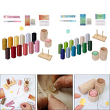 Maxbell Sewing Threads Kit Sewing Supplies for Hand Sewing Sewing Machine Embroidery Set A