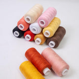 Maxbell Sewing Threads Kit Sewing Supplies for Hand Sewing Sewing Machine Embroidery Set A